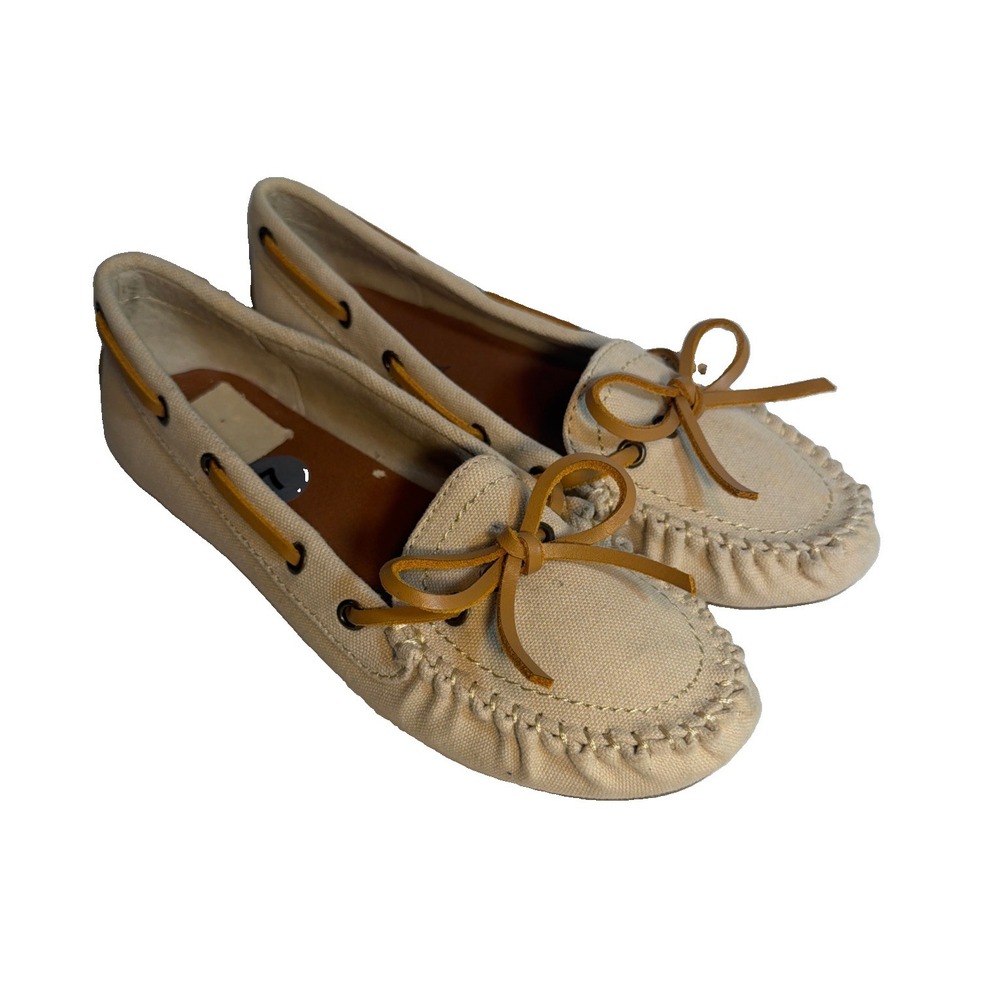 Lucky Brand Abelle2 Moccasins, Women's US Size  7 Suede, Tan